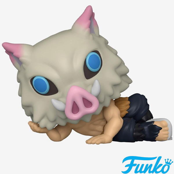 Funko POP #1090 Kimetsu No Yaiba Demon Slayer Inosuke Hashibira Lounging Exclusive Figure